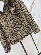 Chanel / 26Ss Early Autumn Latest Leopard Print Jacket