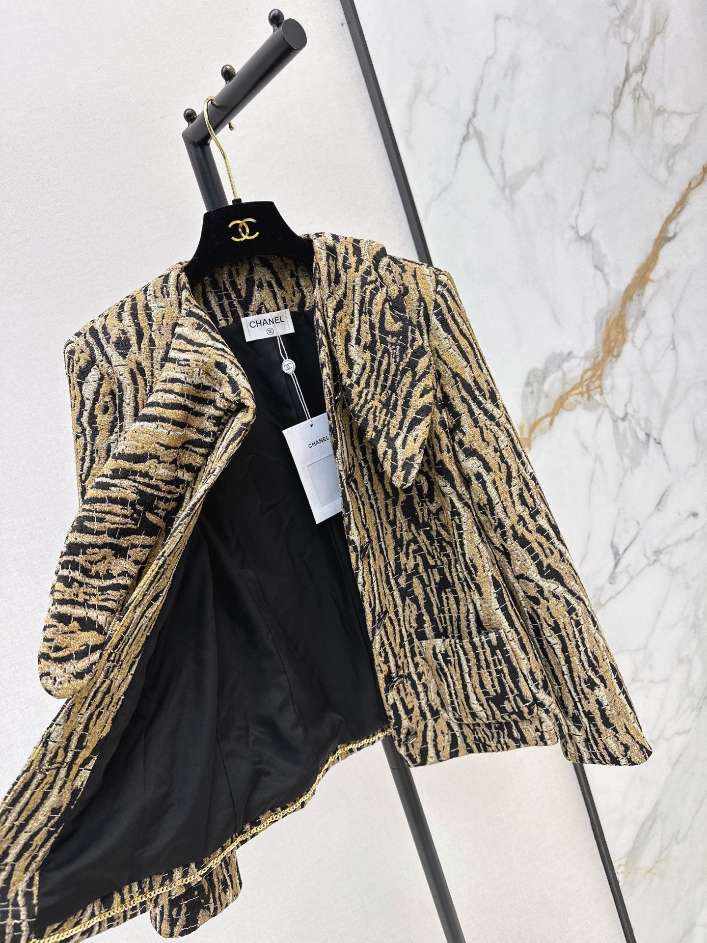 Chanel / 26Ss Early Autumn Latest Leopard Print Jacket