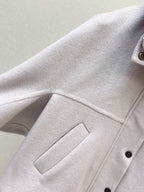 Brunello Cucinelli/26 Autumn and Winter Latest Double-Sided Fleece Collar Short Jacket