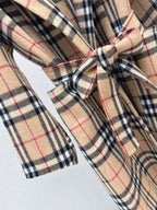 Burberry/26Ss Autumn/Winter Latest Double-Faced Wool Long Coat