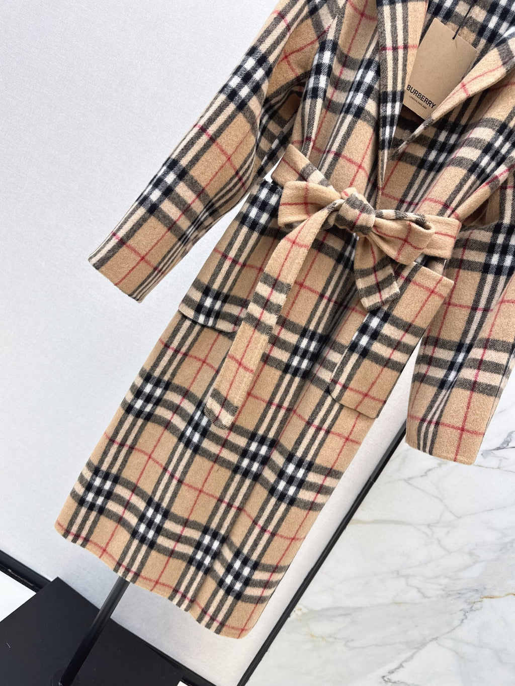 Burberry/26Ss Autumn/Winter Latest Lapel Coat