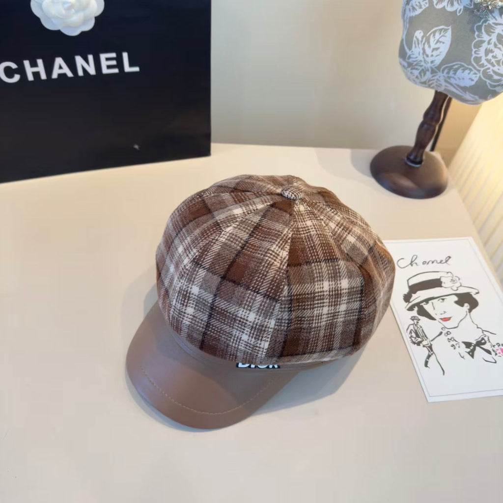 New plaid hat