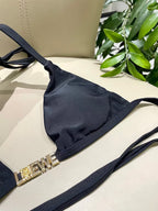 New split swimsuit