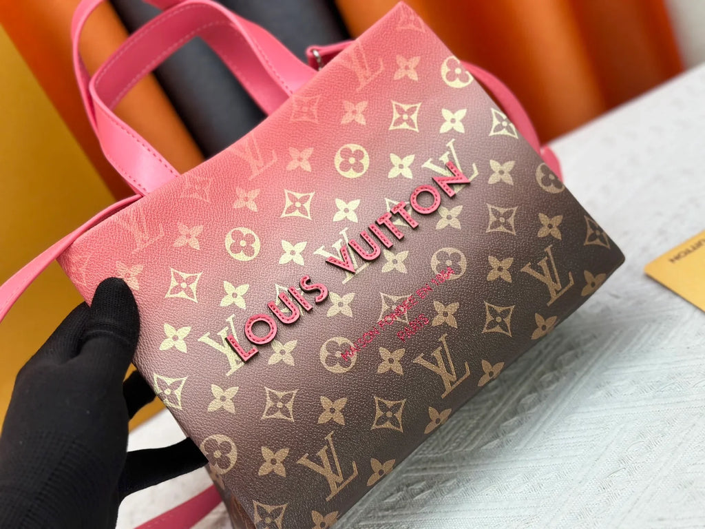 Gradient Pink Handbag