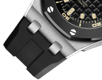 Black OFFs - Grey Rubber - Automatic - 42mm