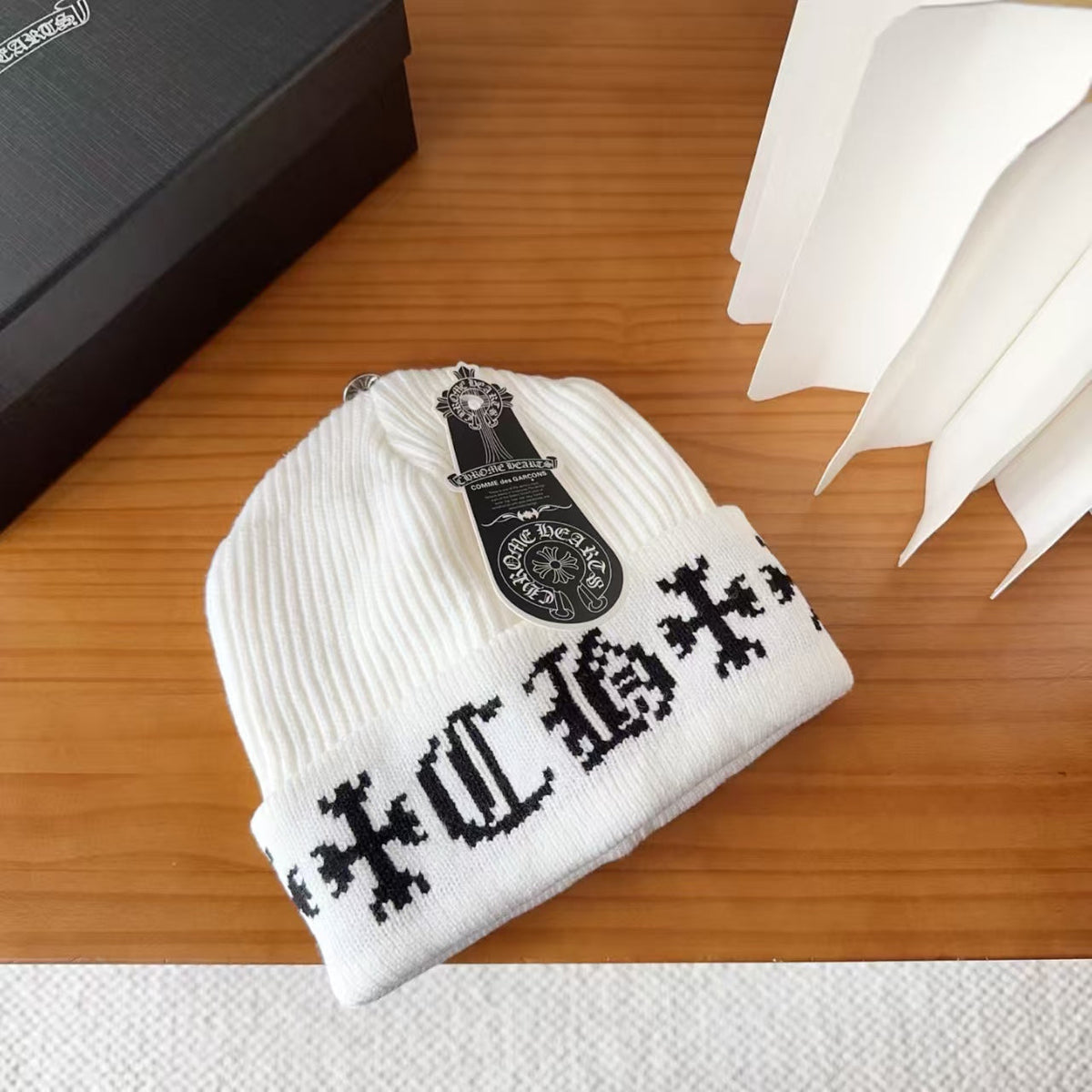 Hot selling wool knitted yarn cap
