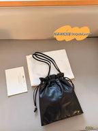Half round horizontal half moon bag