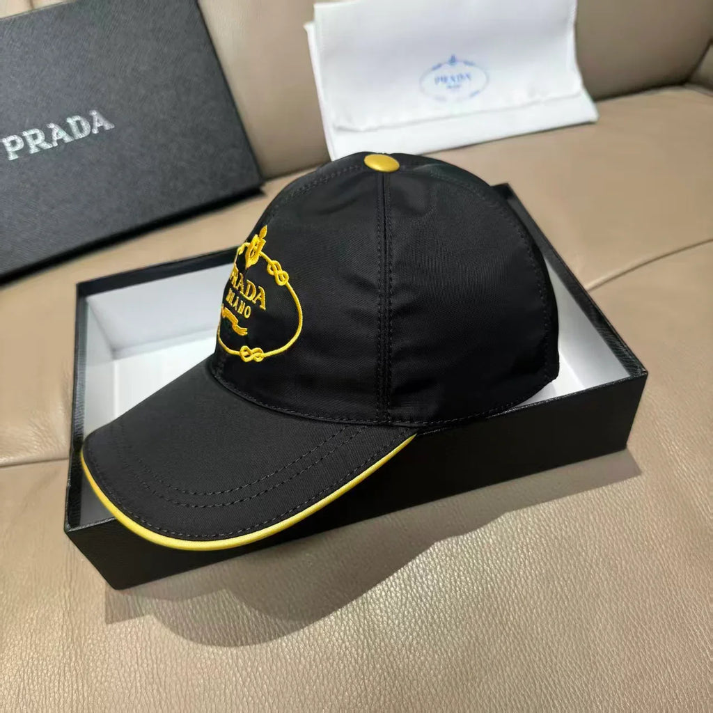 New gold embroidered baseball cap