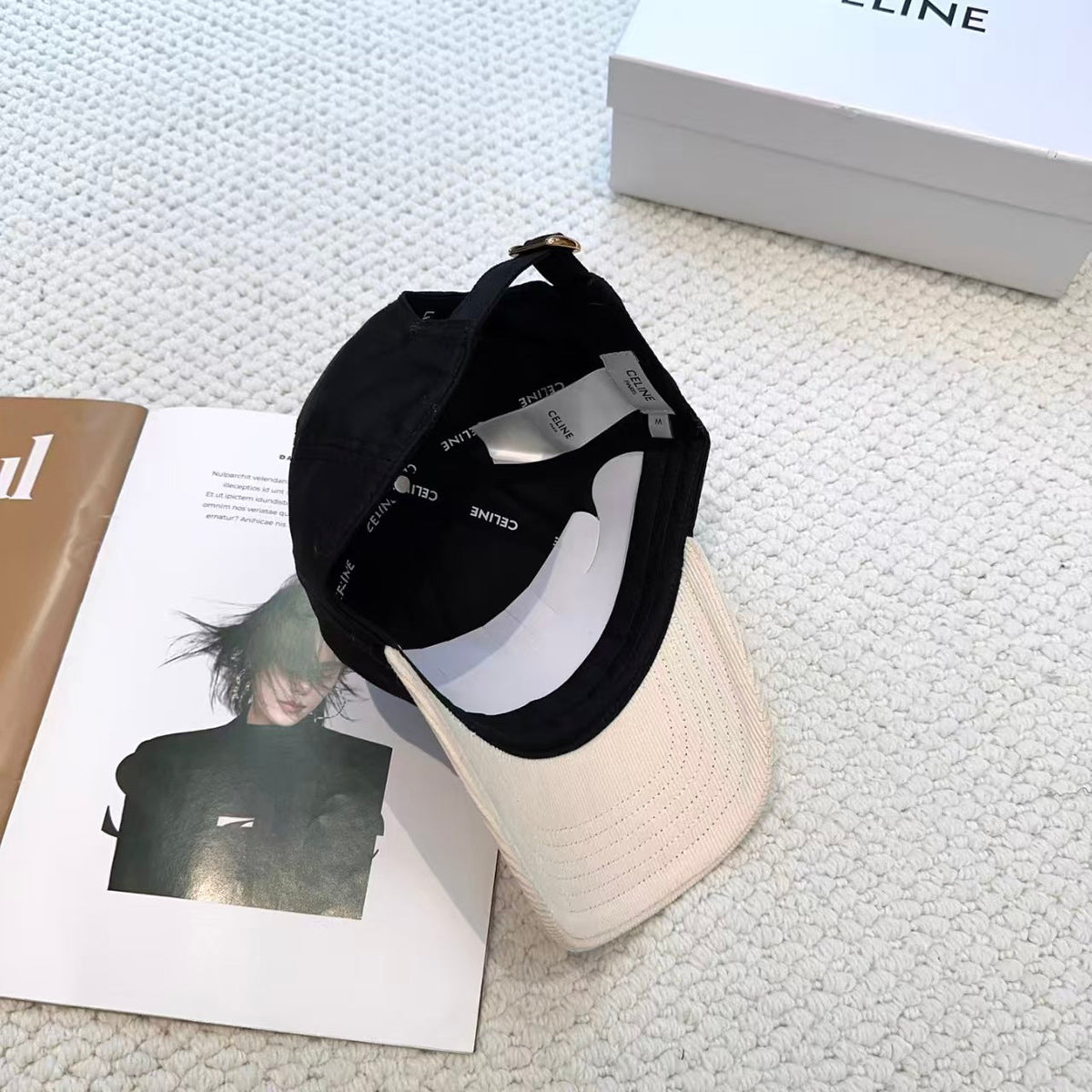 New letter baseball cap
