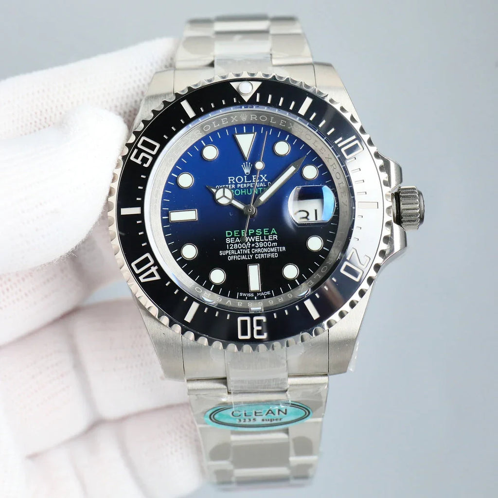 C-Factory -Blue Silver -White 904L Steel - Automatic - 43mm