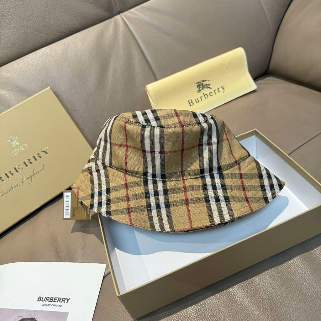 Classic warhorse checkered fisherman hat