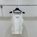 25 Embroidered Letters Vest All-match Vest