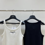 25 Embroidered Letters Vest All-match Vest
