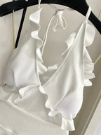 25 Summer new temperament swimsuit + skirt
