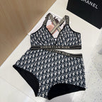 25 Athletic Zip Tank + Shorts Set