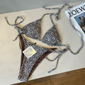 25 Printed bikini swimsuit