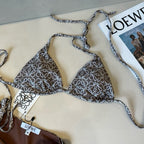 25 Printed bikini swimsuit