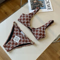 25 New style printed swimsuit