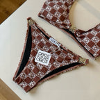 25 New style printed swimsuit