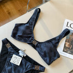 25 New style printed swimsuit