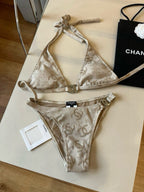 25 New style printed swimsuit