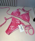 25 Corduroy Classic Bikini Three-Piece Set