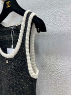 New hidden-design slim-fit knit vest