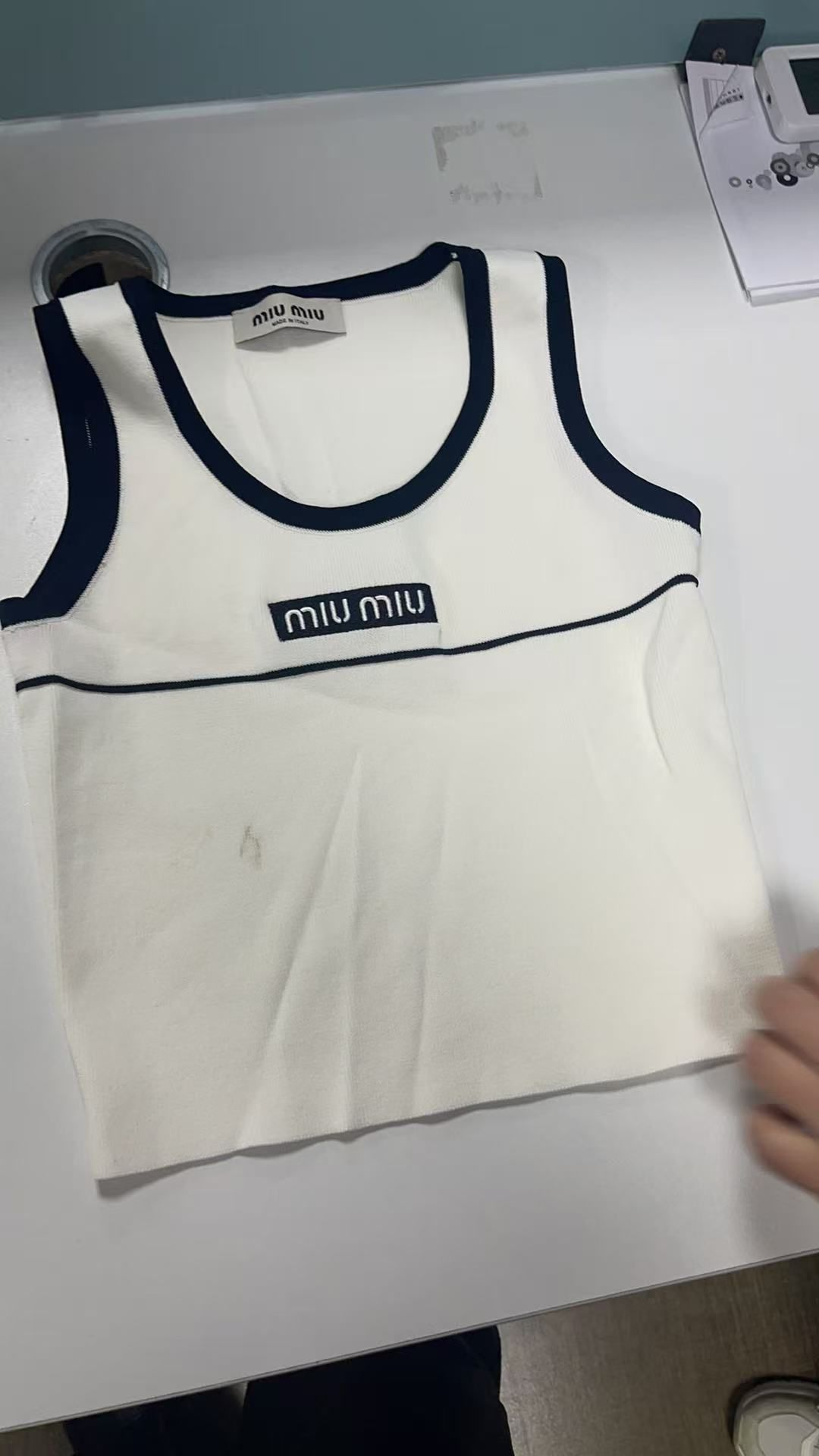 Knit vest（size:F）