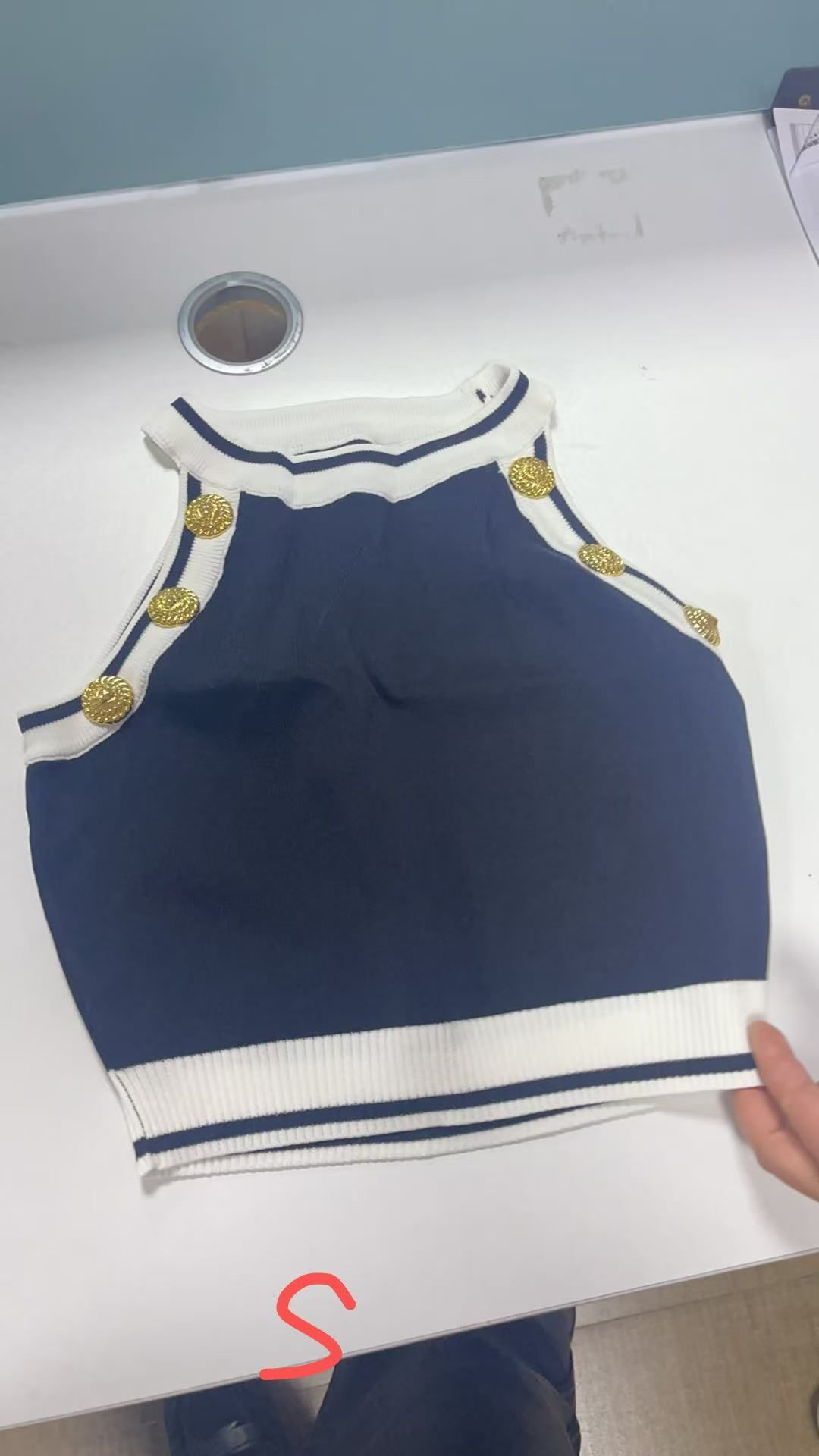 Knit vest（size:S）