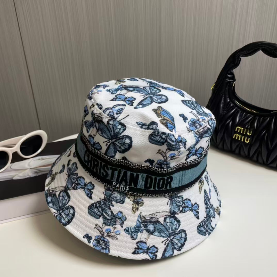 Flower fisherman hat