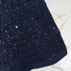 Minimalist Wave-Edge Cut-Out Vest