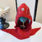 New Classic Scarf Hat Glove Set