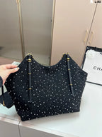 Woolen knitted shopping bag