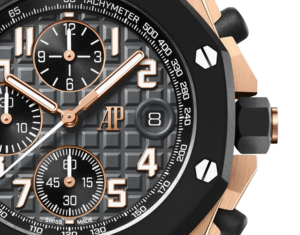 Black OFFs - Black Rubber -Chronograph - Quartz - 42mm