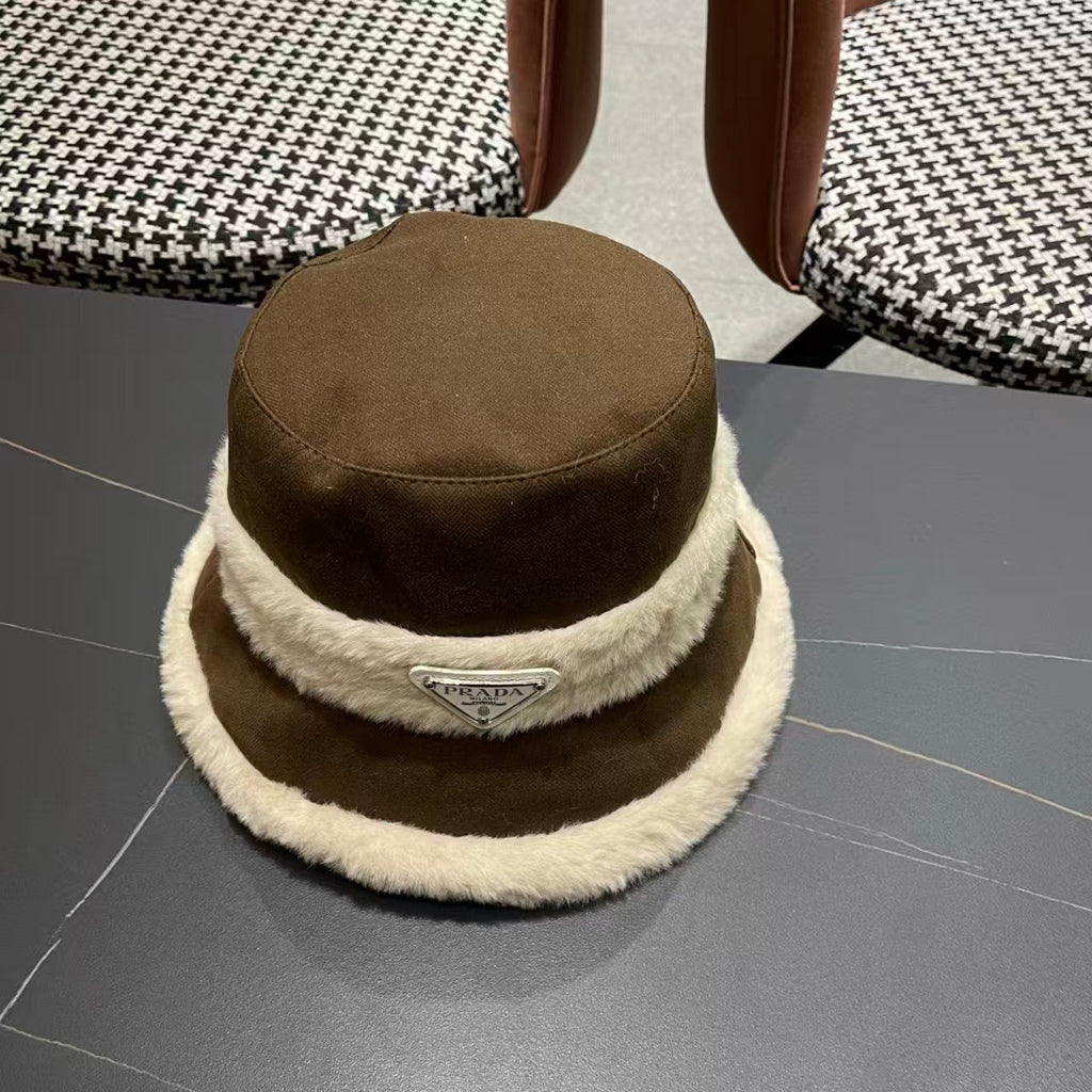 New furry fisherman hat