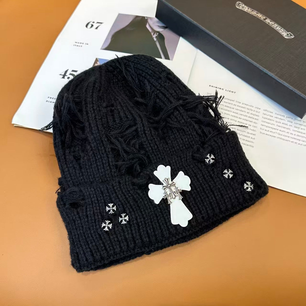 New Cross Knitted Hat