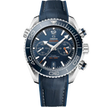 Chronograph - Selfwinding- Blue Leather -  Automatic - 45.5mm
