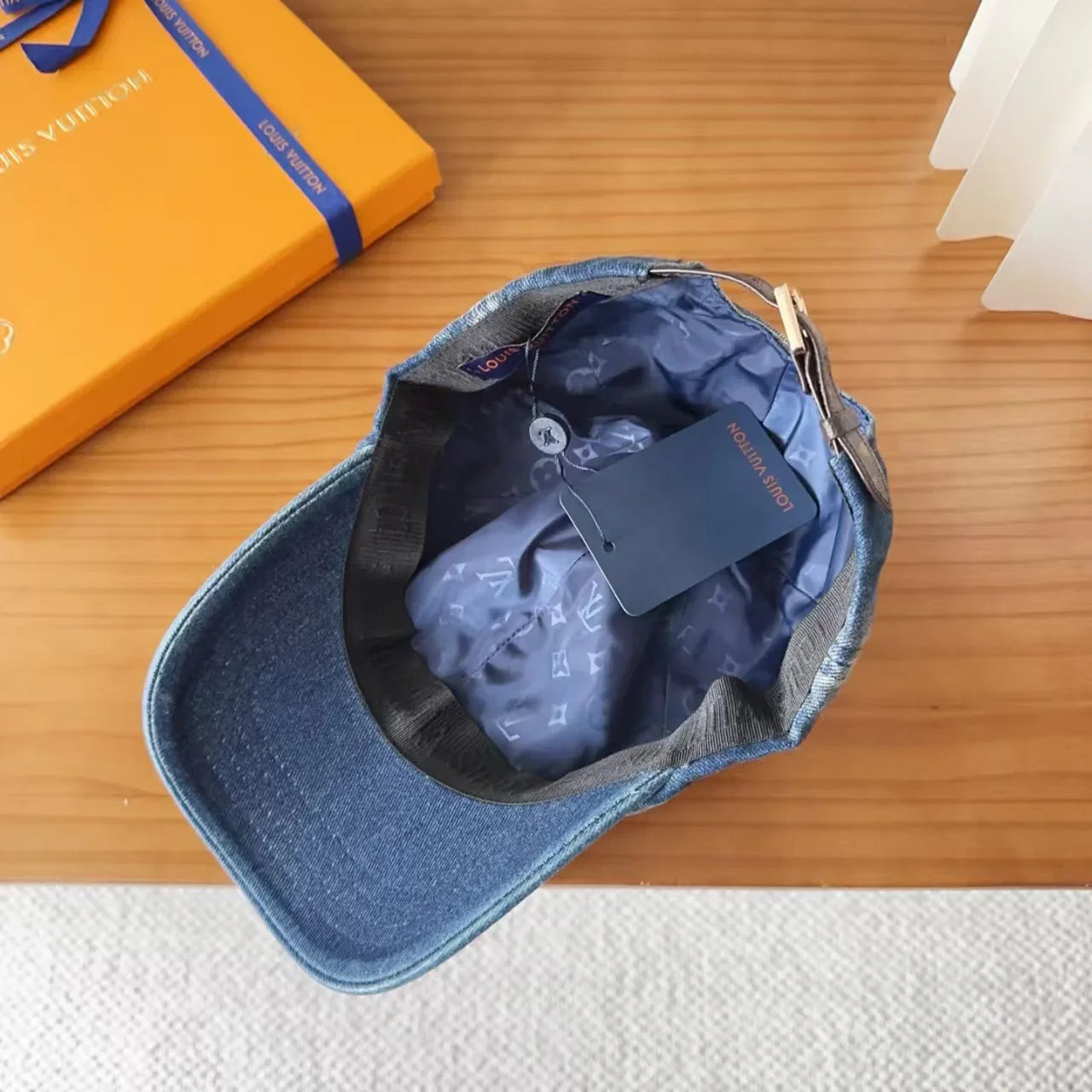 New denim hat