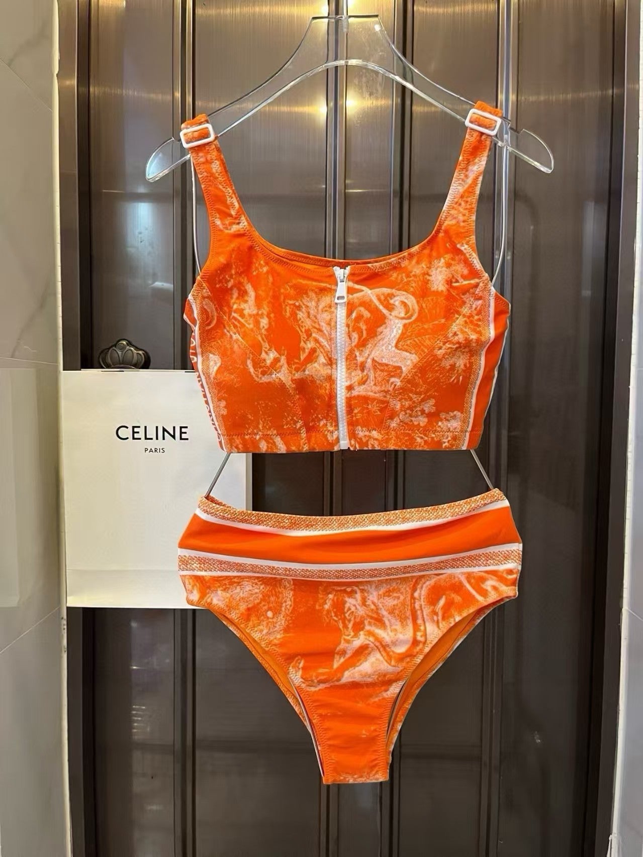 Hot selling sports split swimsuit