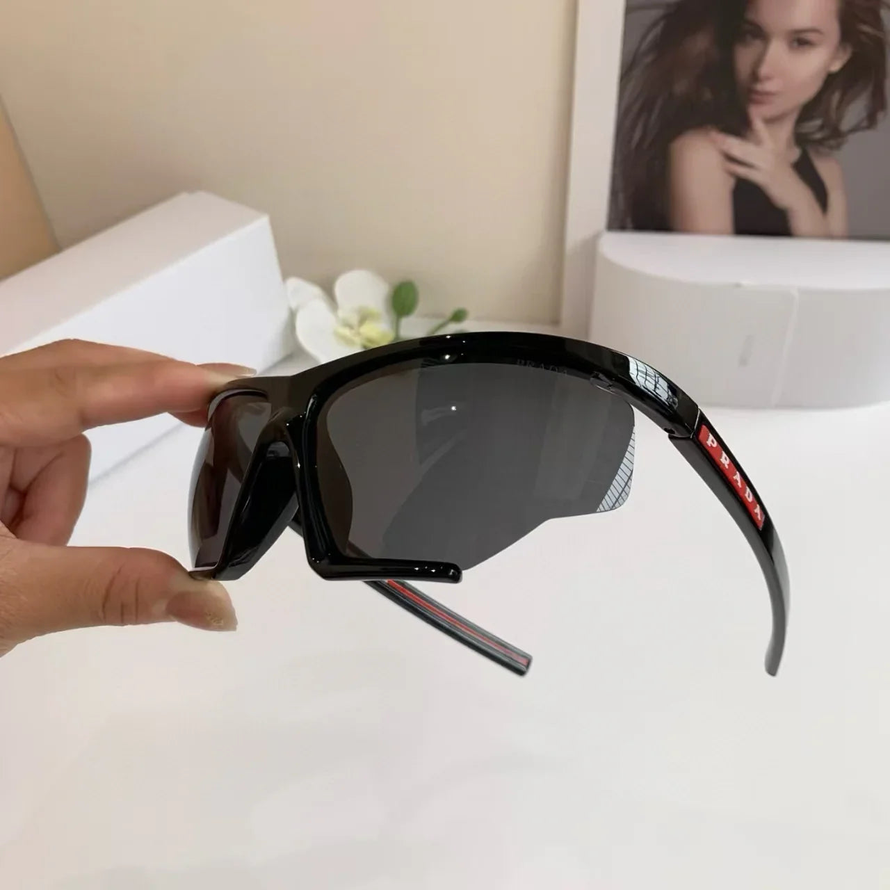 New large frame sunglasses