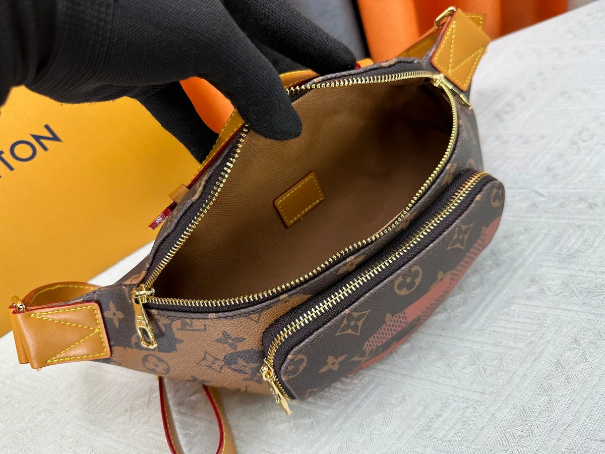 Canvas waist bag