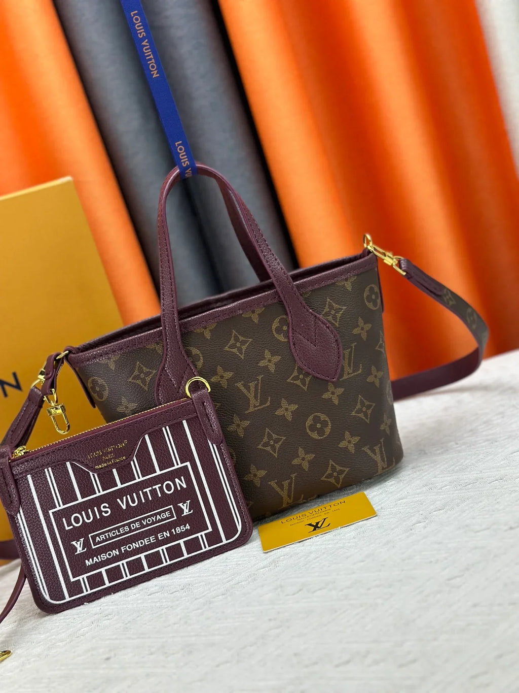 Classic double-sided handbag