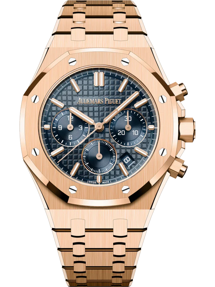 Rose Gold - 904L Steel - Quartz -Chronograph - 41mm