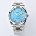 C-Factory - Baby blue - Silver 904L Steel- Automatic - 41mm/36mm