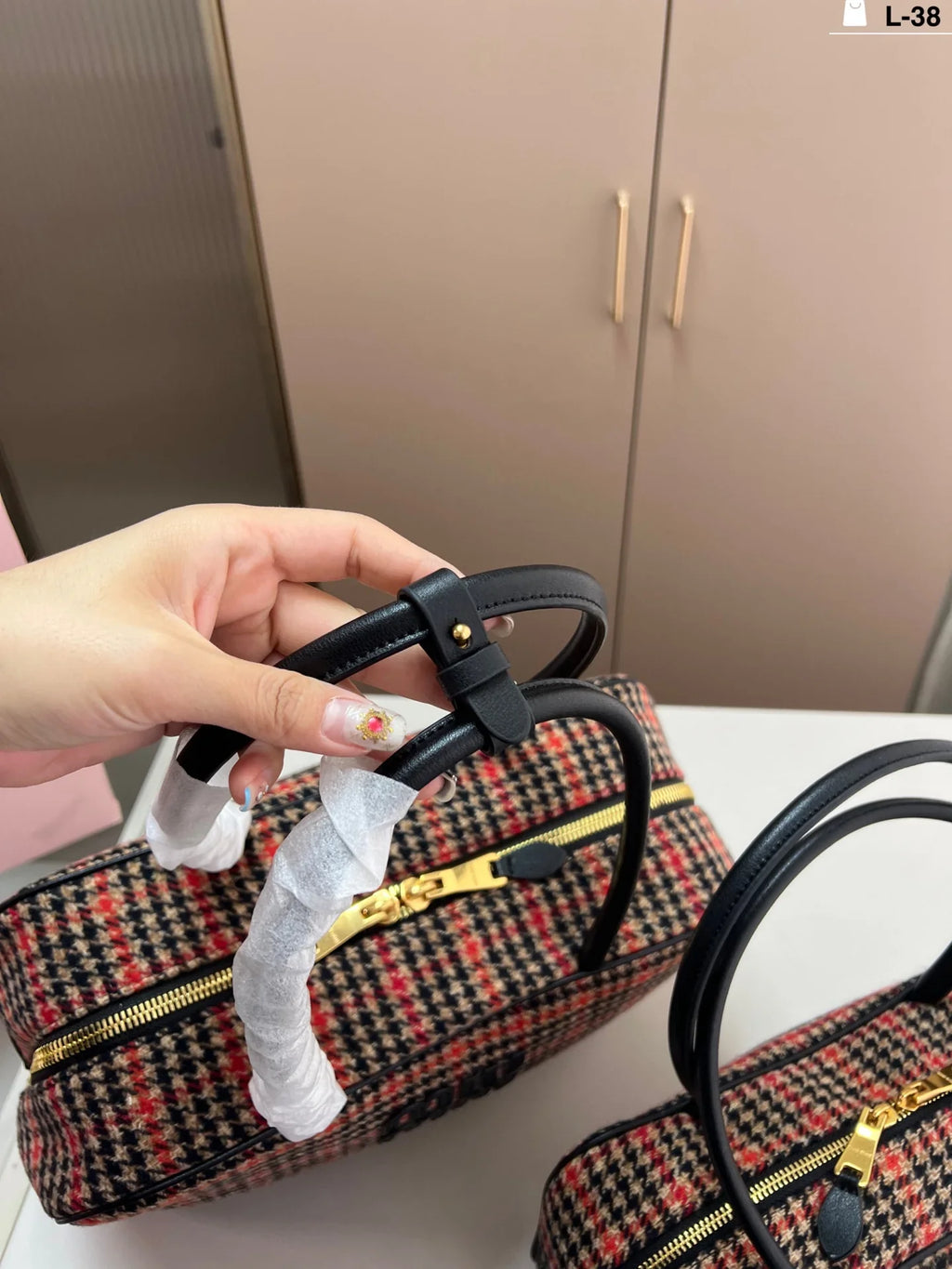Thousand Bird Bowling Pattern Bag