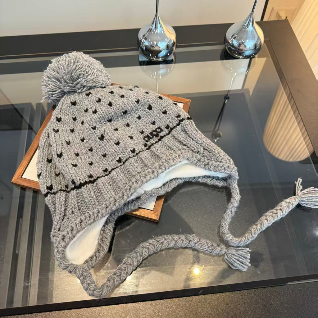 Explosive Knitted Ear Protection Hat