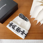 Hot selling wool knitted yarn cap