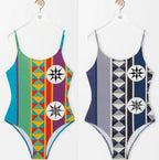 New one-piece printed swimsuit