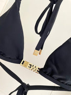 New split swimsuit