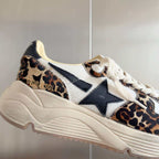 Retro vintage star casual sports shoes, skateboard shoes, small dirty shoes